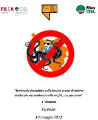Organizzazione e gestione Seminario formativo – Firenze 10.5.2012