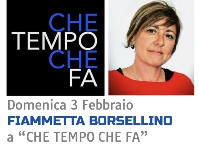 Fiammetta Borsellino a CHE TEMPO CHE FA