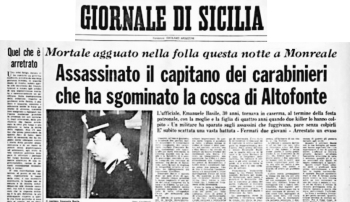 Paolo Borsellino e l’omicidio del capitano Basile
