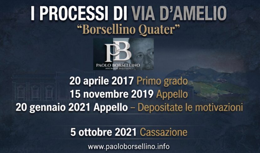 ARCHIVIO 🟧 “BORSELLINO QUATER”, il processo della svolta…