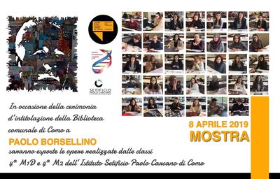 Mostra Paolo Borsellino – Como 8.4.19