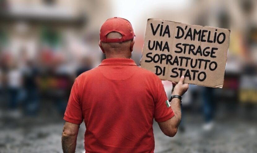 SALVATORE BORSELLINO: ‘Via D’Amelio è stata soprattutto una strage di Stato’