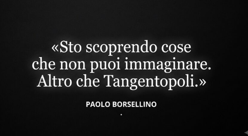 MARIA FALCONE – “Borsellino mi disse: «Sto scoprendo cose che non puoi immaginare, altro che tangentopoli.