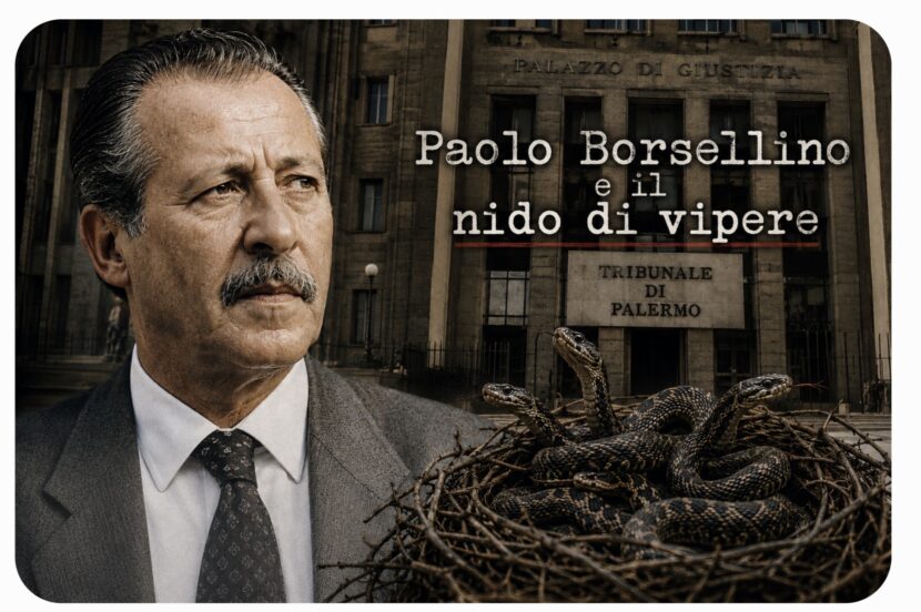PAOLO BORSELLINO E IL NIDO DI VIPERE di Vincenzo Zurlo